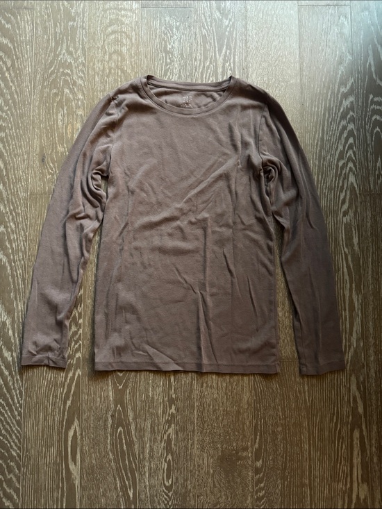 GAP Other - GAP Men's Long-Sleeve Crew Neck Shirt — Brown
